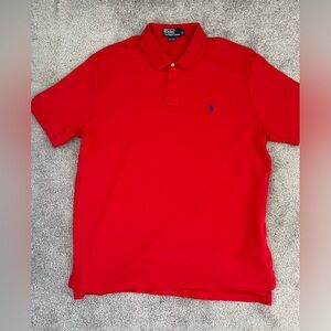 Men’s Ralph Lauren Red Polo XL